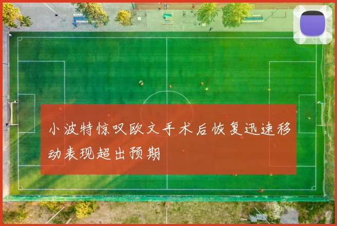小波特惊叹欧文手术后恢复迅速移动表现超出预期